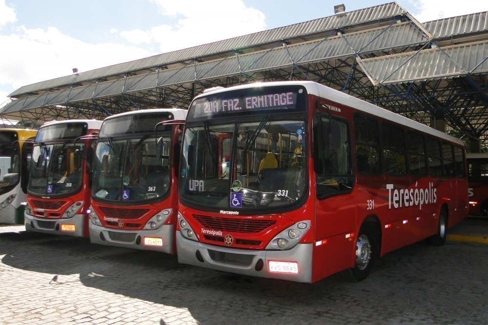 Duas linhas de ônibus passam a fazer ponto final na Beneficência - O Diário  de Teresópolis